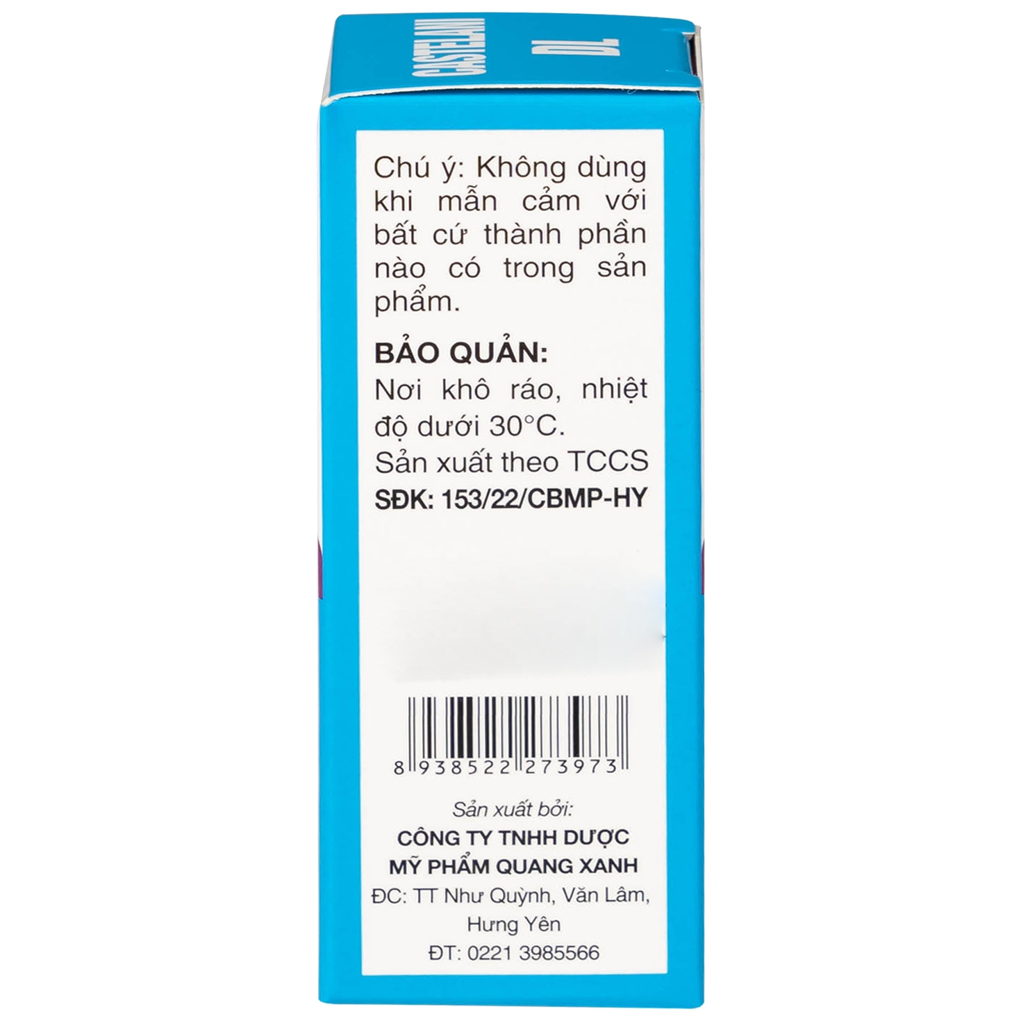 Hình ảnh Dung dịch bôi ngoài da Castelani DL 17ml Quablue Pharma hỗ trợ phòng ngừa viêm da do bỏng da, lở loét