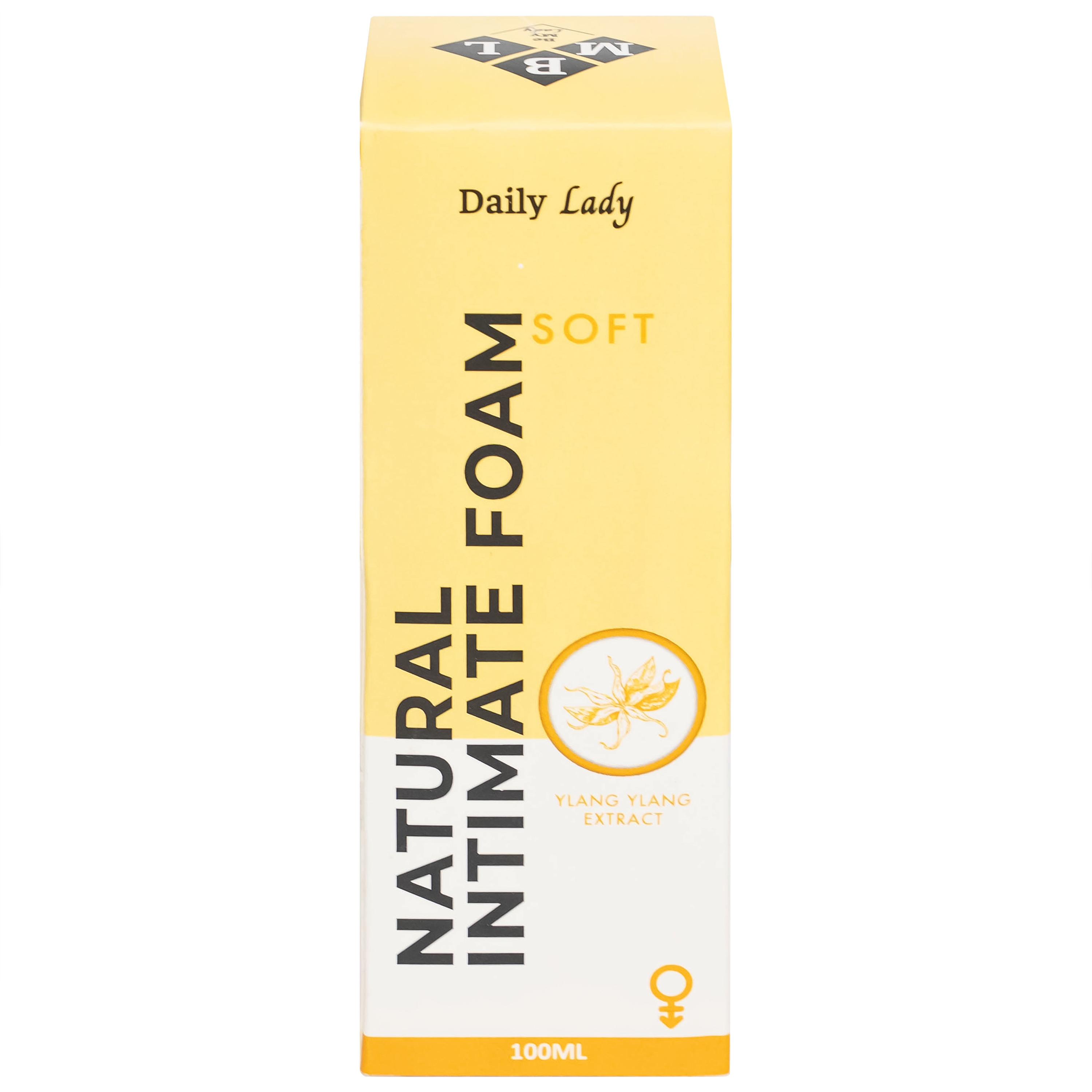 Hình ảnh Dung dịch vệ sinh phụ nữ dạng bọt Daily Lady Soft giúp làm sạch, dưỡng ẩm, mềm mịn (100ml)