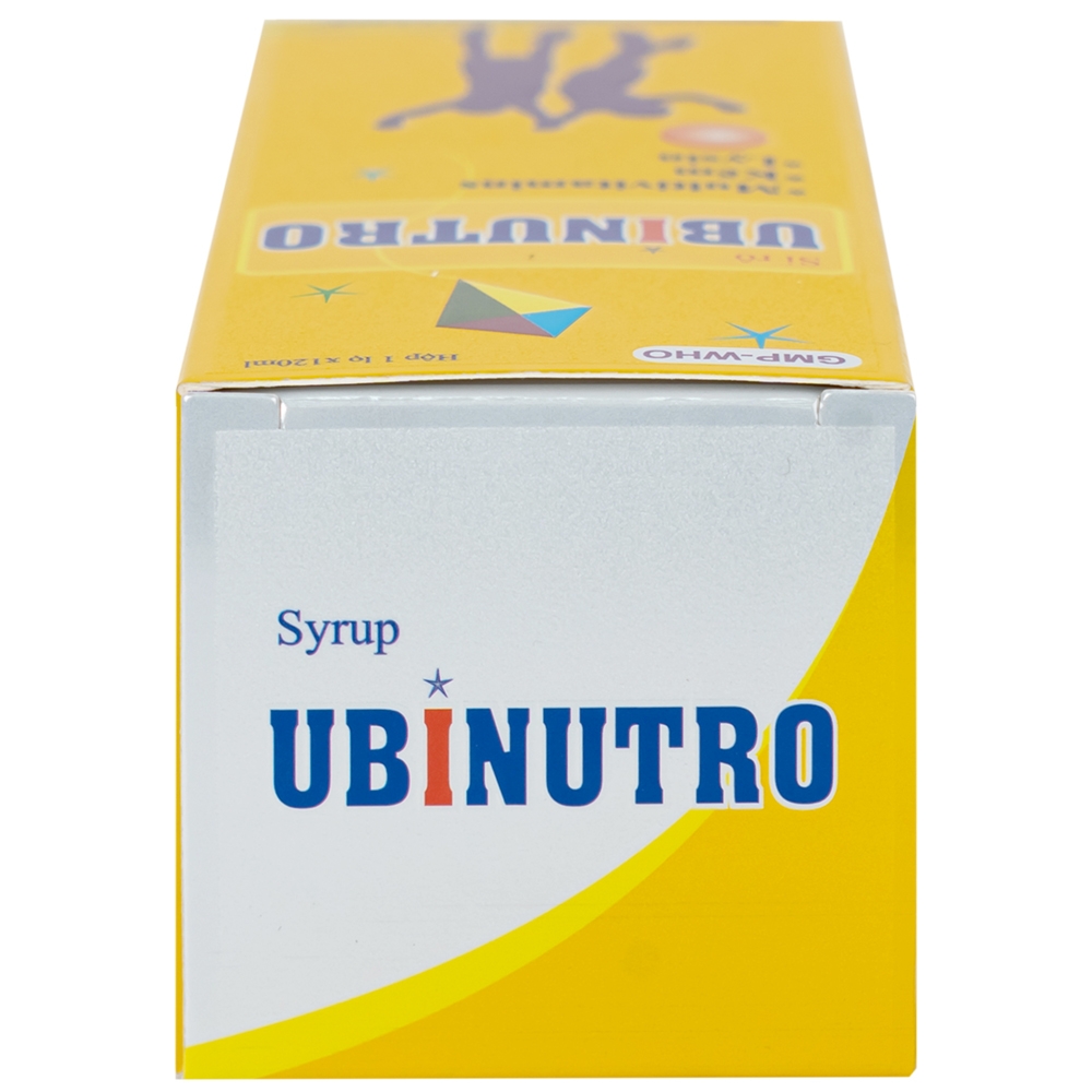 Hình ảnh Siro Ubinutro Nam Hà bổ sung các acid amin, vitamin và kẽm (120ml)
