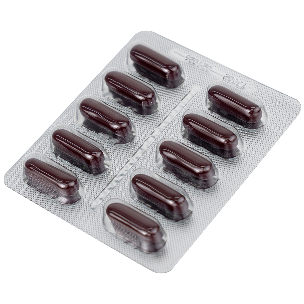 Hình ảnh Thuốc Maxxhepa Urso 200 Ampharco điều trị xơ gan do mật nguyên phát, tan sỏi túi mật cholesterol (3 vỉ x 10 viên)