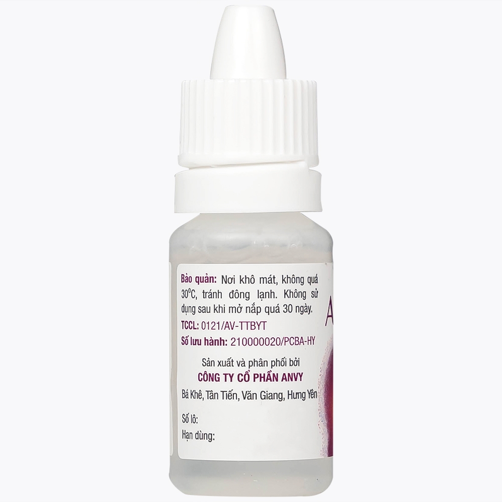 Hình ảnh Dung dịch nhỏ mũi Azka 10ml Anvy dùng trong cảm lạnh, sổ mũi, loại bỏ dịch nhầy