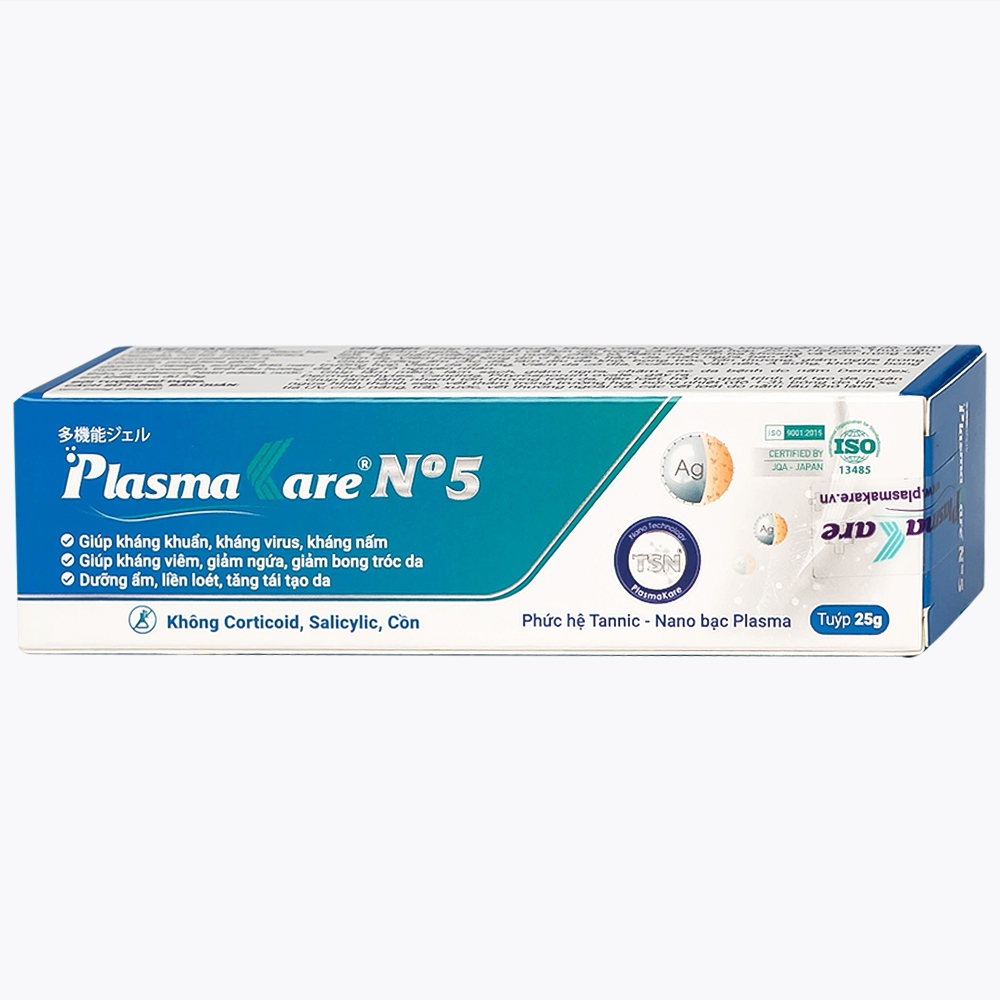 Hình ảnh Kem bôi da Plasmakare Nº5 Innocare 25g hỗ trợ điều trị Zona, Herpes, thủy đậu, tay chân miệng
