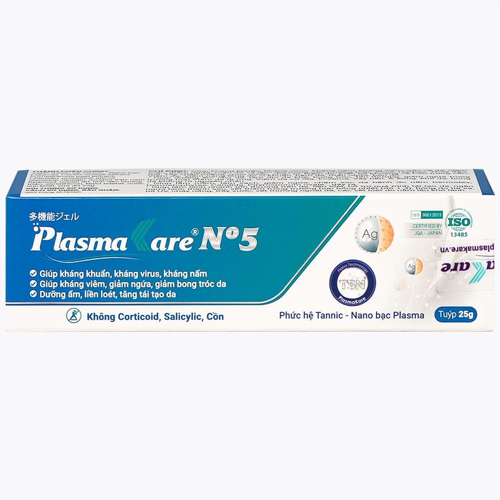 Hình ảnh Kem bôi da Plasmakare Nº5 Innocare 25g hỗ trợ điều trị Zona, Herpes, thủy đậu, tay chân miệng