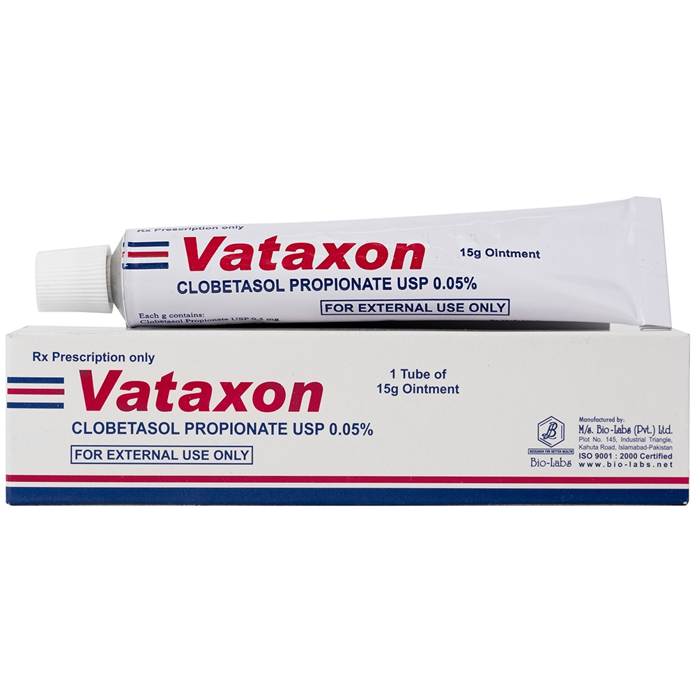 Hình ảnh Thuốc mỡ bôi da Vataxon 15g M/s Bio-Labs điều trị ngắn ngày các bệnh da