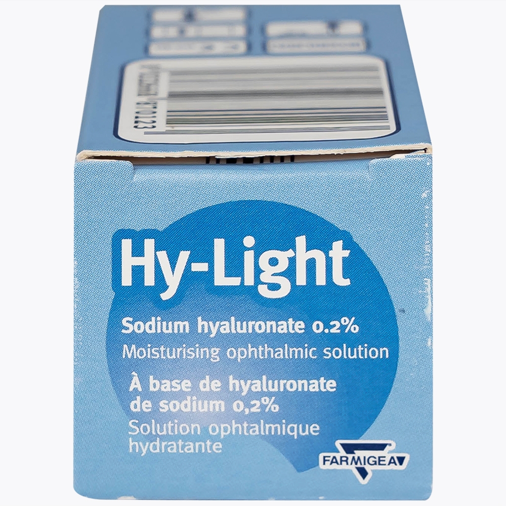 Hình ảnh Nước mắt nhân tạo Hy-Light 10ml Farmigea giữ ẩm và bảo vệ mắt giảm tình trạng kích ứng, khô, đỏ
