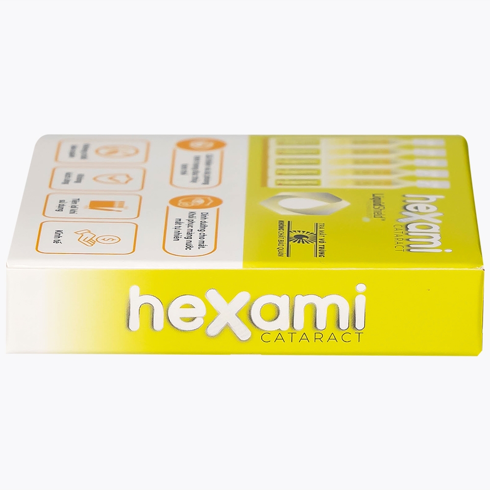 Hình ảnh Dung dịch nhỏ mắt Hexami Cataract CPC1HN cải thiện và dự phòng tình trạng đục thủy tinh thể (20 ống)