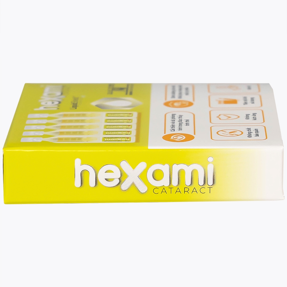 Hình ảnh Dung dịch nhỏ mắt Hexami Cataract CPC1HN cải thiện và dự phòng tình trạng đục thủy tinh thể (20 ống)