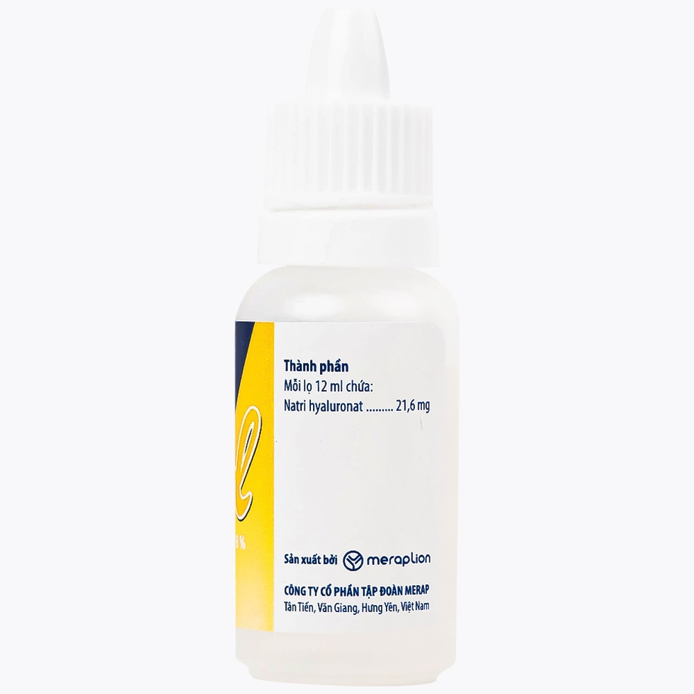 Hình ảnh Thuốc nhỏ mắt Vitol 12ml Merap dùng cho các tình trạng khô mắt