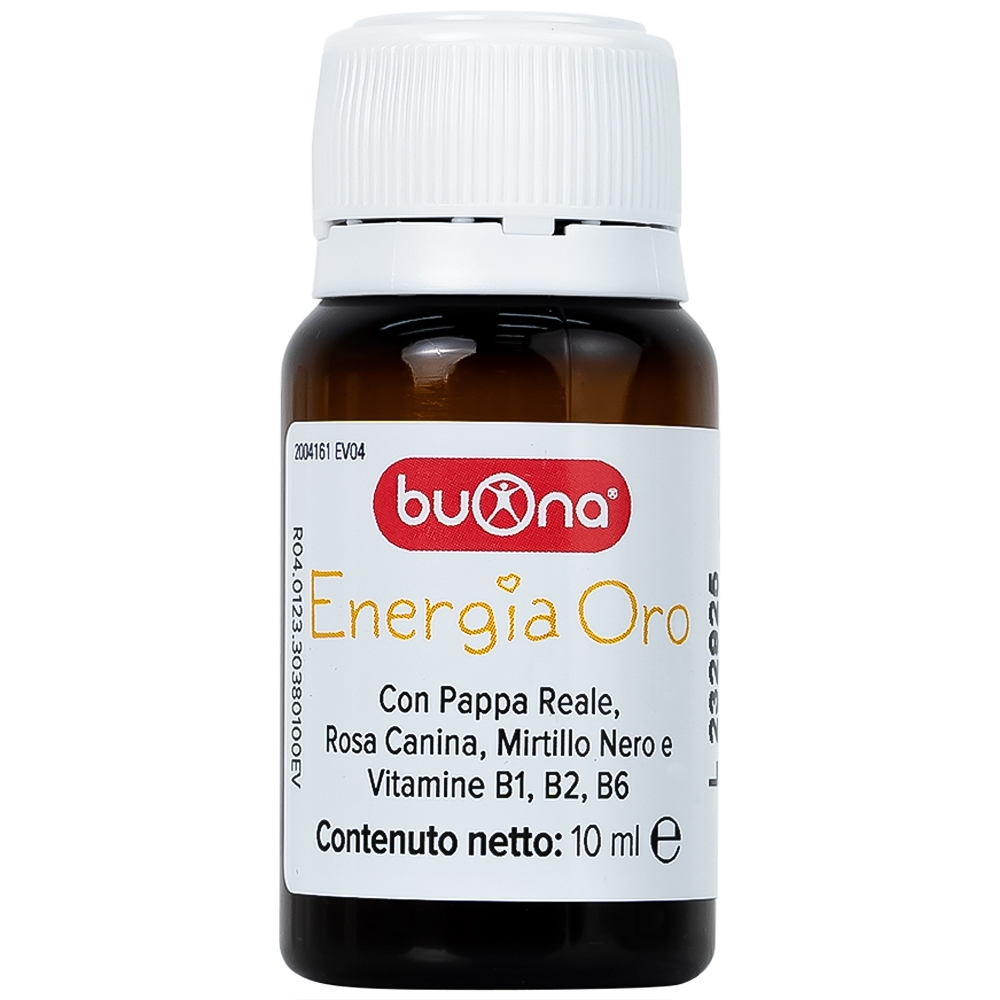 Hình ảnh Dung dịch Bouna Energia Oro hỗ trợ bồi bổ sức khỏe, giúp tăng cường thể lực (10 lọ x 10ml)
