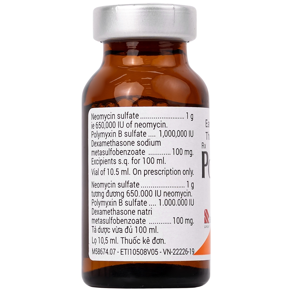 Hình ảnh Thuốc Polydexa Bouchara điều trị viêm tai ngoài (10.5ml)