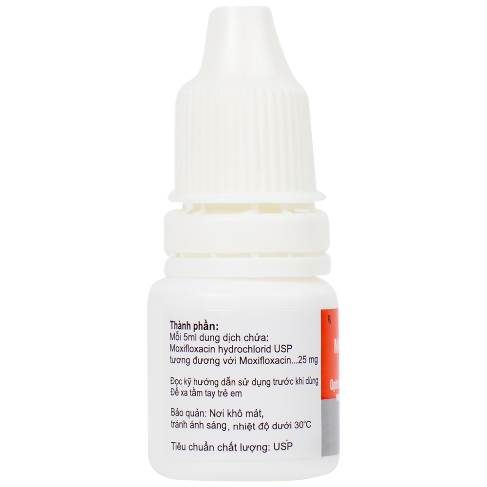 Hình ảnh Dung dịch nhỏ mắt Moxikune điều trị các tình trạng nhiễm khuẩn mắt, chống viêm sau phẫu thuật (5ml)