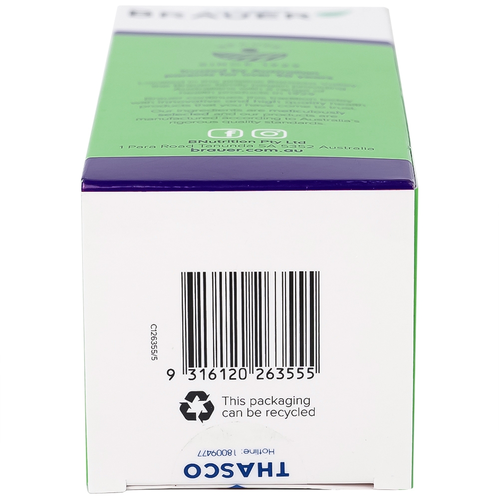 Hình ảnh Siro Brauer Baby & Kids Liquid Zinc bổ sung kẽm, tăng sức đề kháng cho trẻ (200ml)