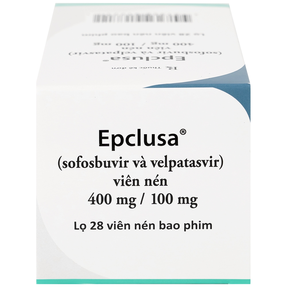 Hình ảnh Thuốc Epclusa 400mg/100mg Gilead điều trị viêm gan C mãn tính (28 viên)