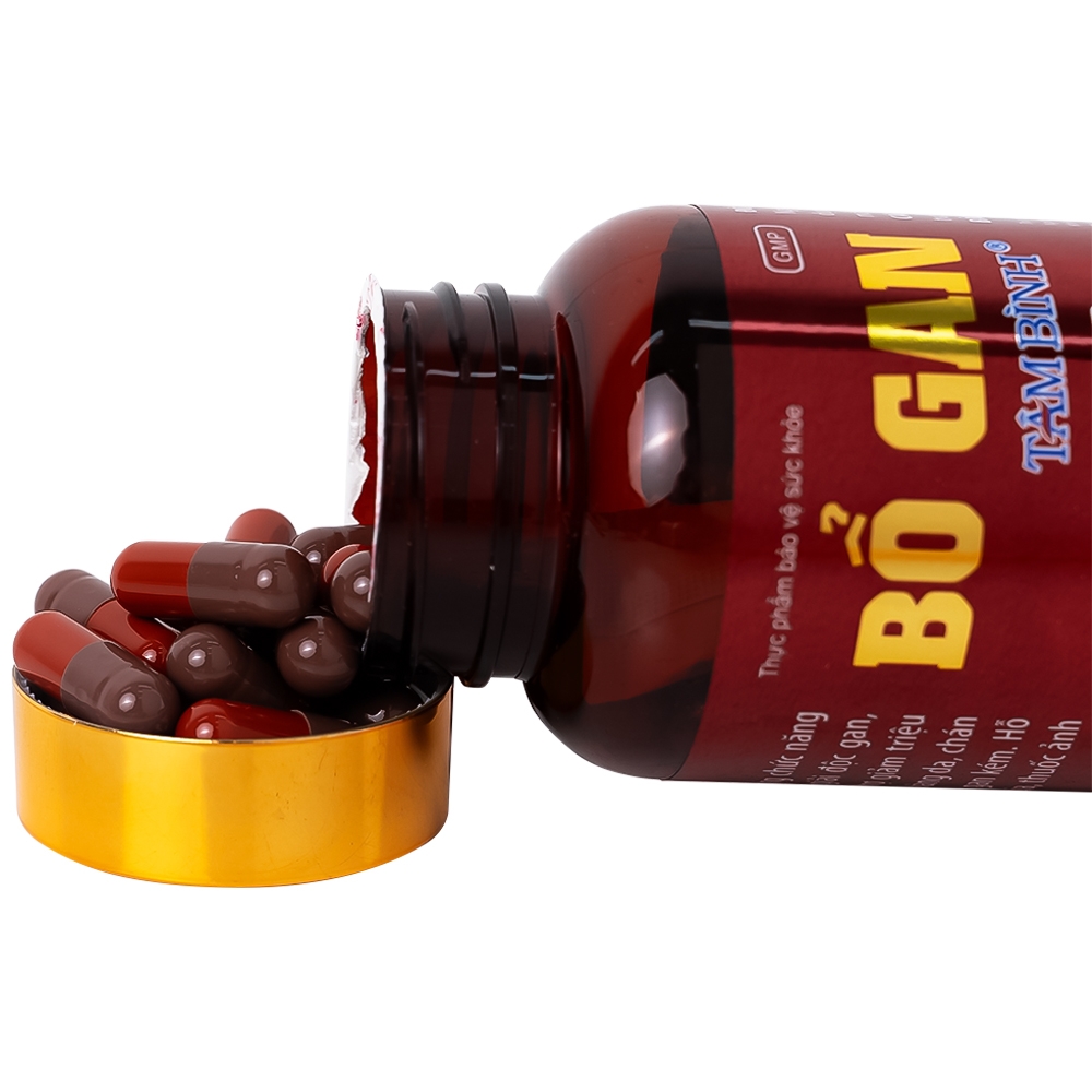 Hình ảnh Viên uống Bổ gan Tâm Bình tăng cường chức năng gan, thanh nhiệt, giải độc (60 viên)