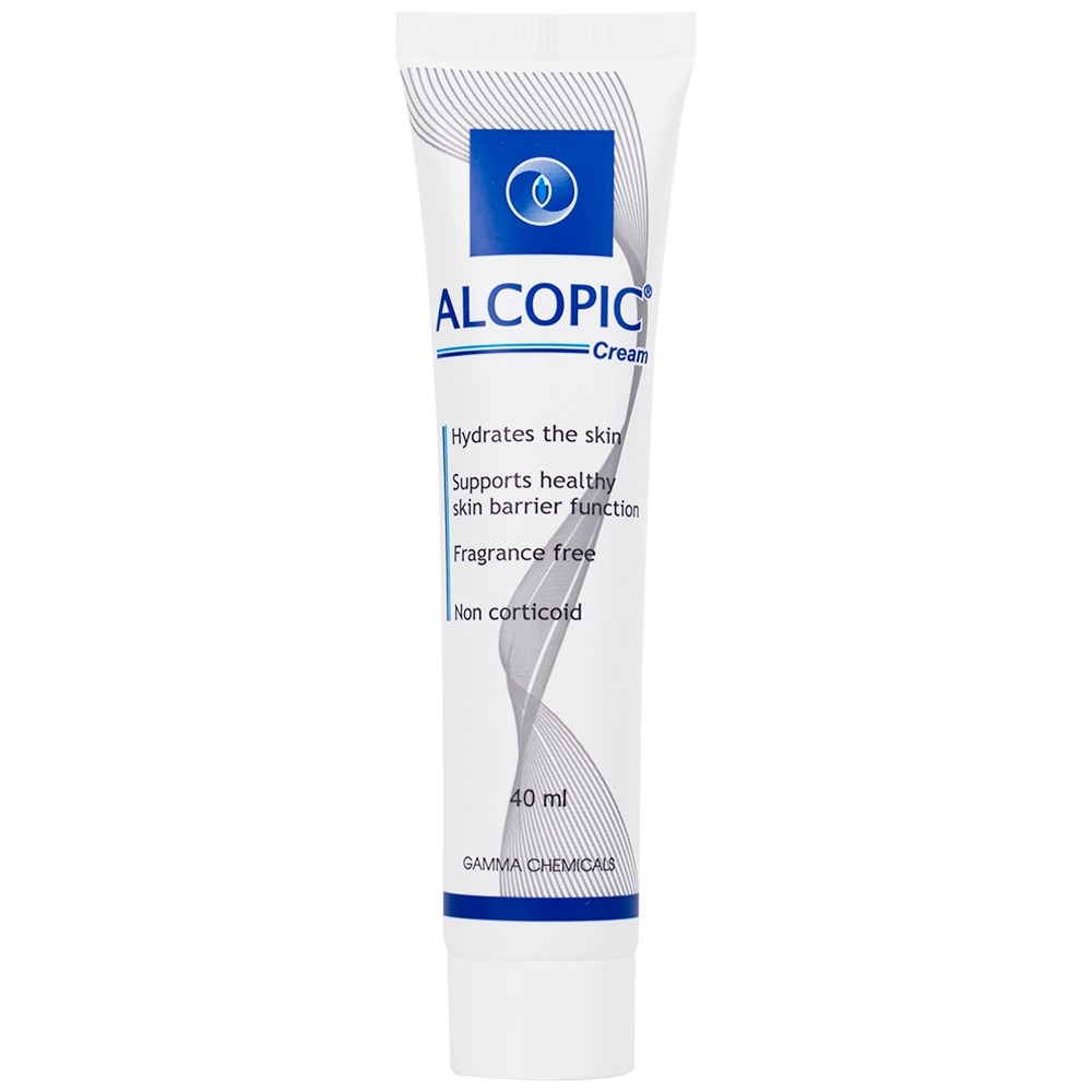 Hình ảnh Kem Alcopic Gamma giảm ngứa, rát, đau do viêm da cơ địa, viêm da tiếp xúc (40ml)
