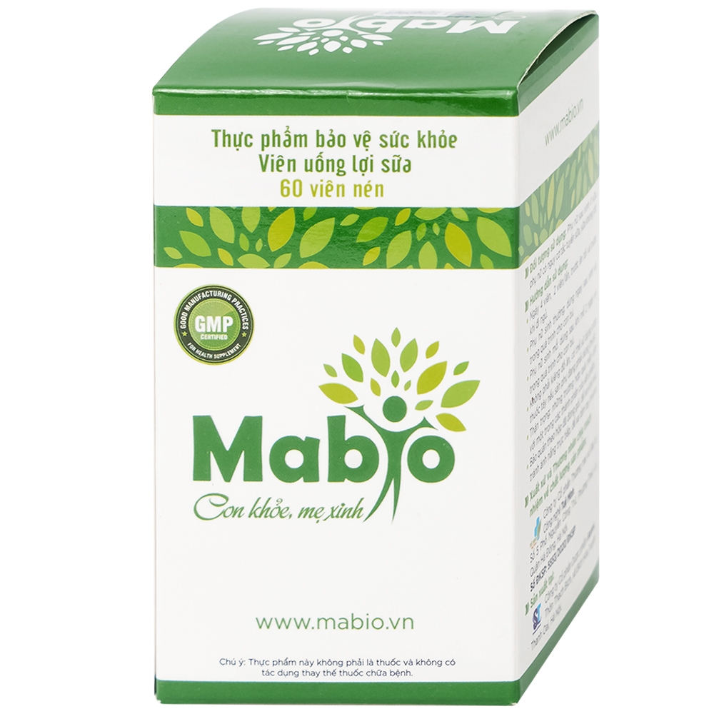 Hình ảnh Viên uống Mabio giúp lợi sữa, giảm nguy cơ tắc tuyến sữa (60 viên)