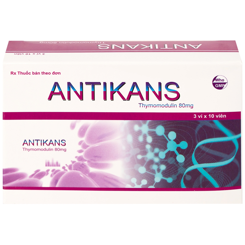 Hình ảnh Thuốc Antikans Armephaco hỗ trợ tăng cường hệ miễn dịch (3 vỉ x 10 viên)