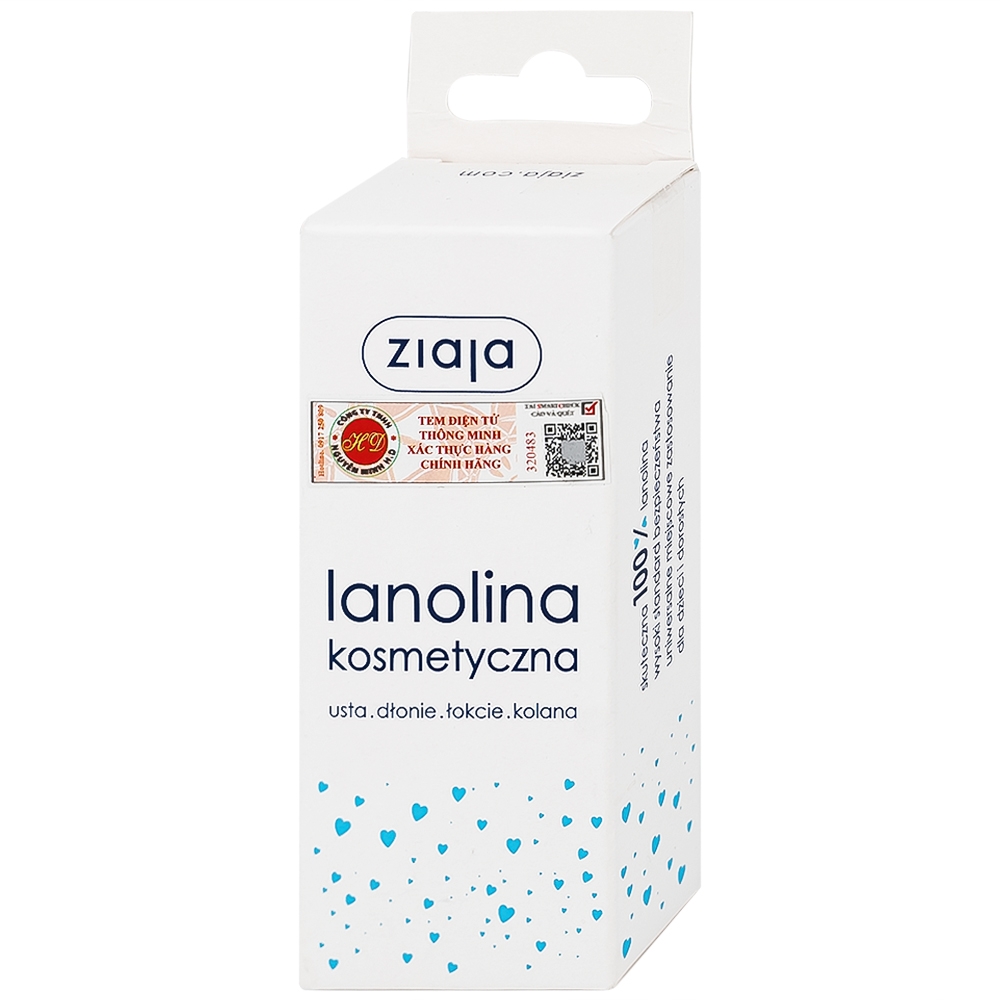 Hình ảnh Sáp Lanolina Kosmetyczna Ziaja làm dịu phát ban, kích ứng do bị tổn thương cho da và niêm mạc (10g)