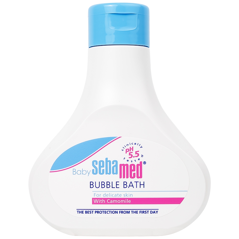Hình ảnh Sữa tắm Baby Sebamed Bubble Bath pH5.5 giúp làm sạch bụi bẩn bám trên da bé (200ml)