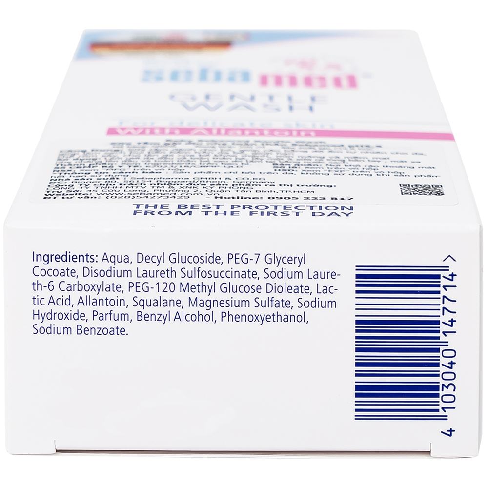 Hình ảnh Sữa tắm gội dịu nhẹ toàn thân Baby Sebamed Gentle Wash pH5.5 giúp làm sạch bụi bẩn bám trên da bé (200ml)