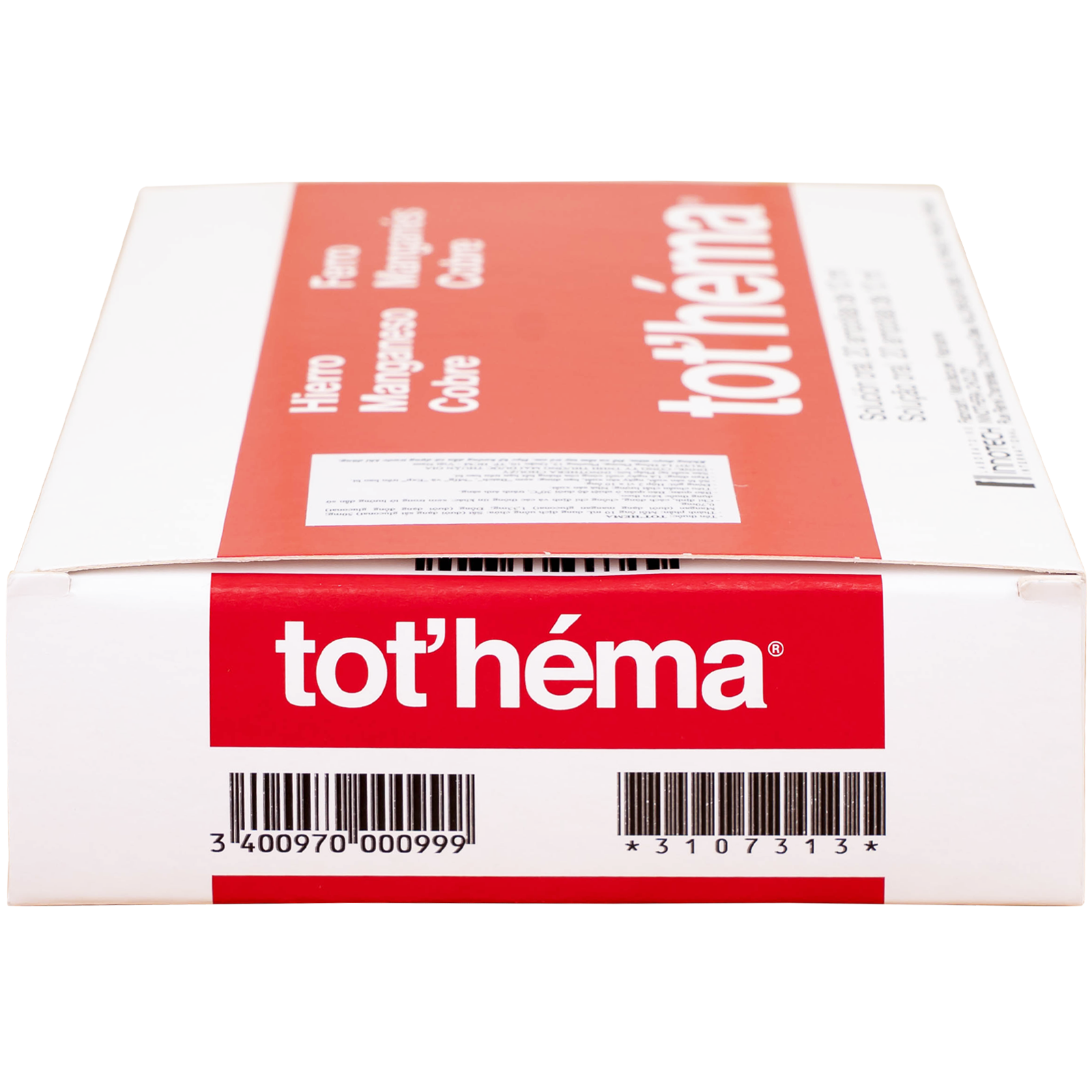 Hình ảnh Dung dịch Tot'héma Innothera điều trị thiếu máu do sắt (2 vỉ x 10 ống x 10ml)