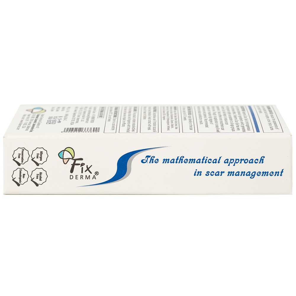Hình ảnh Gel làm mờ sẹo Fixderma Scars 7ml do mụn, bỏng, rạn da, vết thương