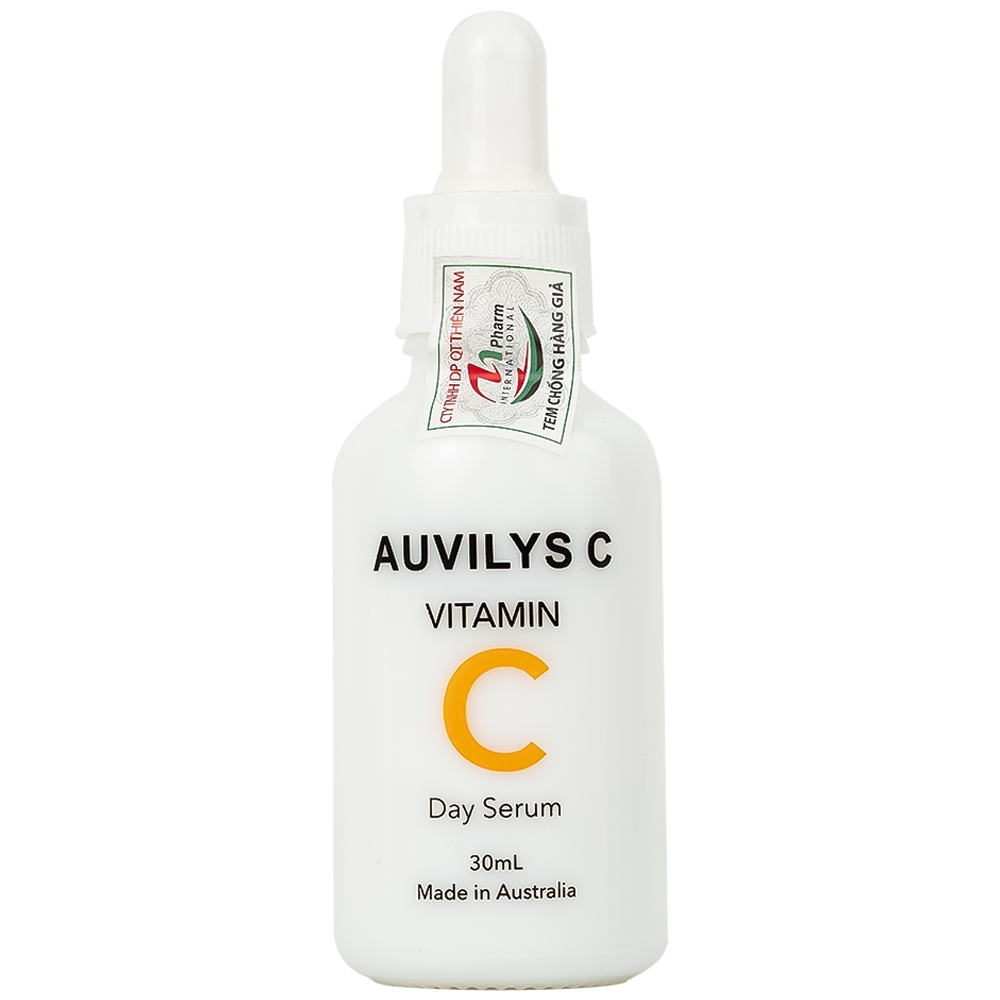 Hình ảnh Serum Auvilys C Vitamin C 30ml Auvi Nature dùng ban ngày, dưỡng da, tăng cường độ ẩm, sáng da