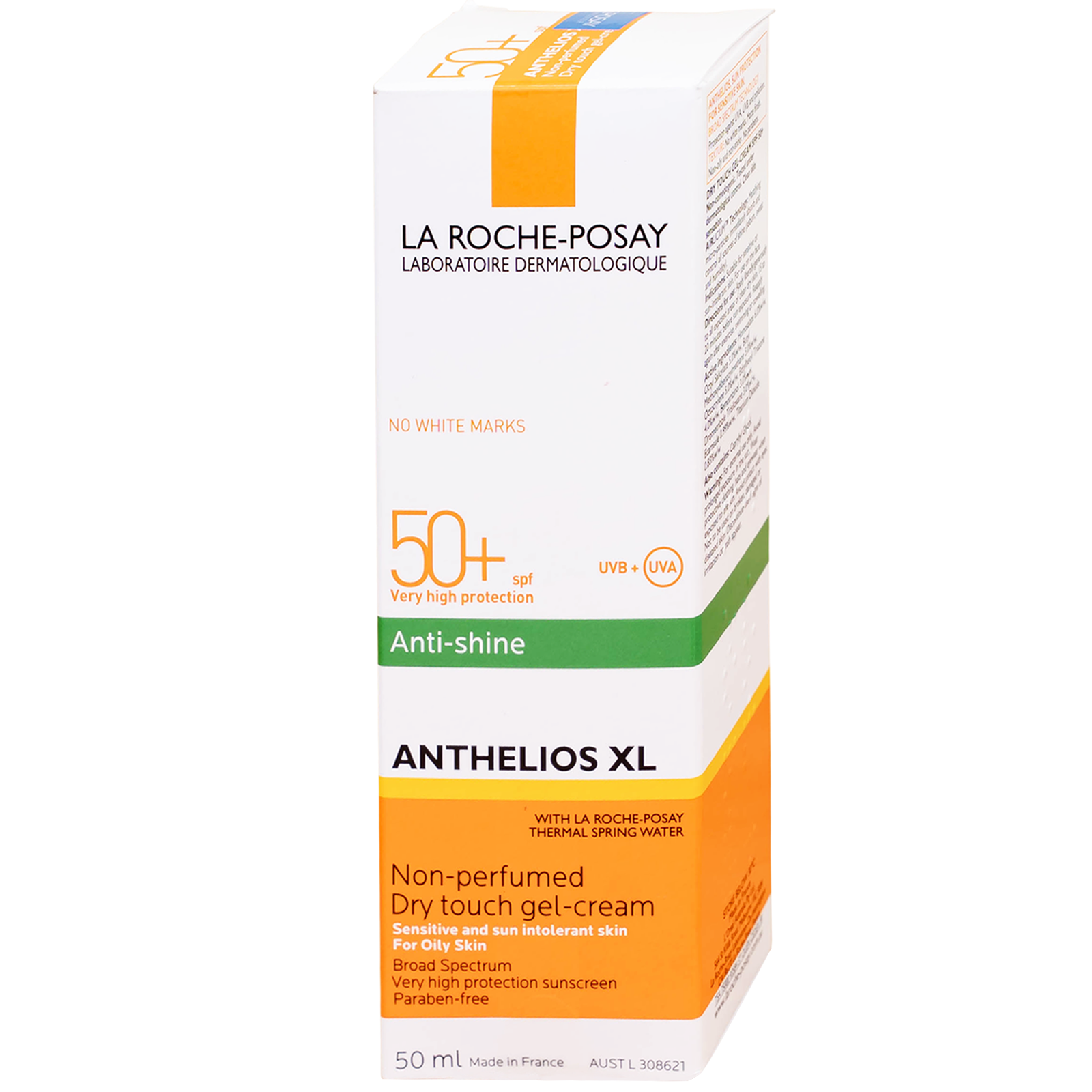 Hình ảnh Kem chống nắng giảm bóng nhờn La Roche-posay Laboratoire Dermatologique Anthelios Xl Anti-shine Non-perfumed Dry Touch Gel-cream SPF 50+ PA++++ 50ml