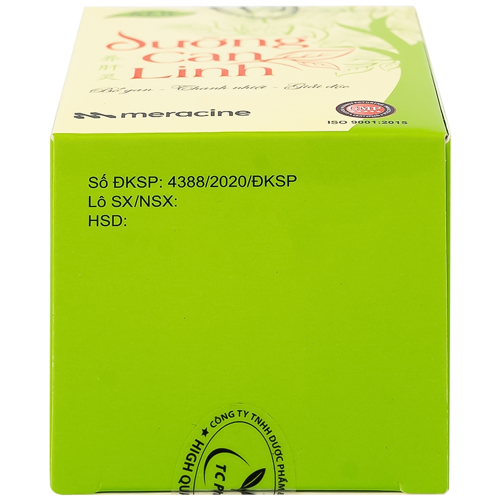Hình ảnh Viên uống Dưỡng Can Linh Meracine bổ gan, tăng cường bảo vệ gan (40 viên)