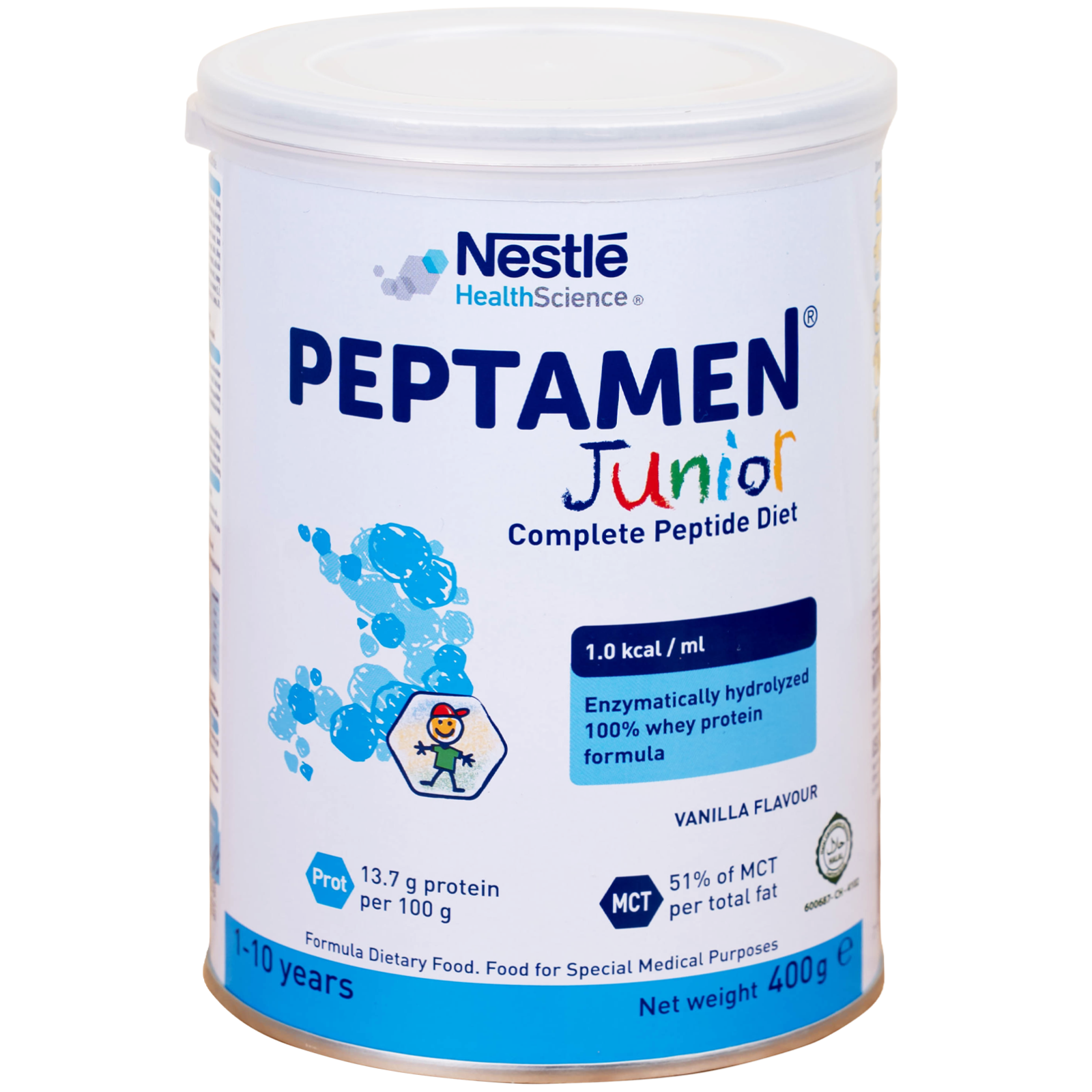 Hình ảnh Sữa Peptamen Junior Nestlé bổ sung dinh dưỡng chuyên biệt cho bệnh nhi suy yếu trên 1 tuổi (400g)