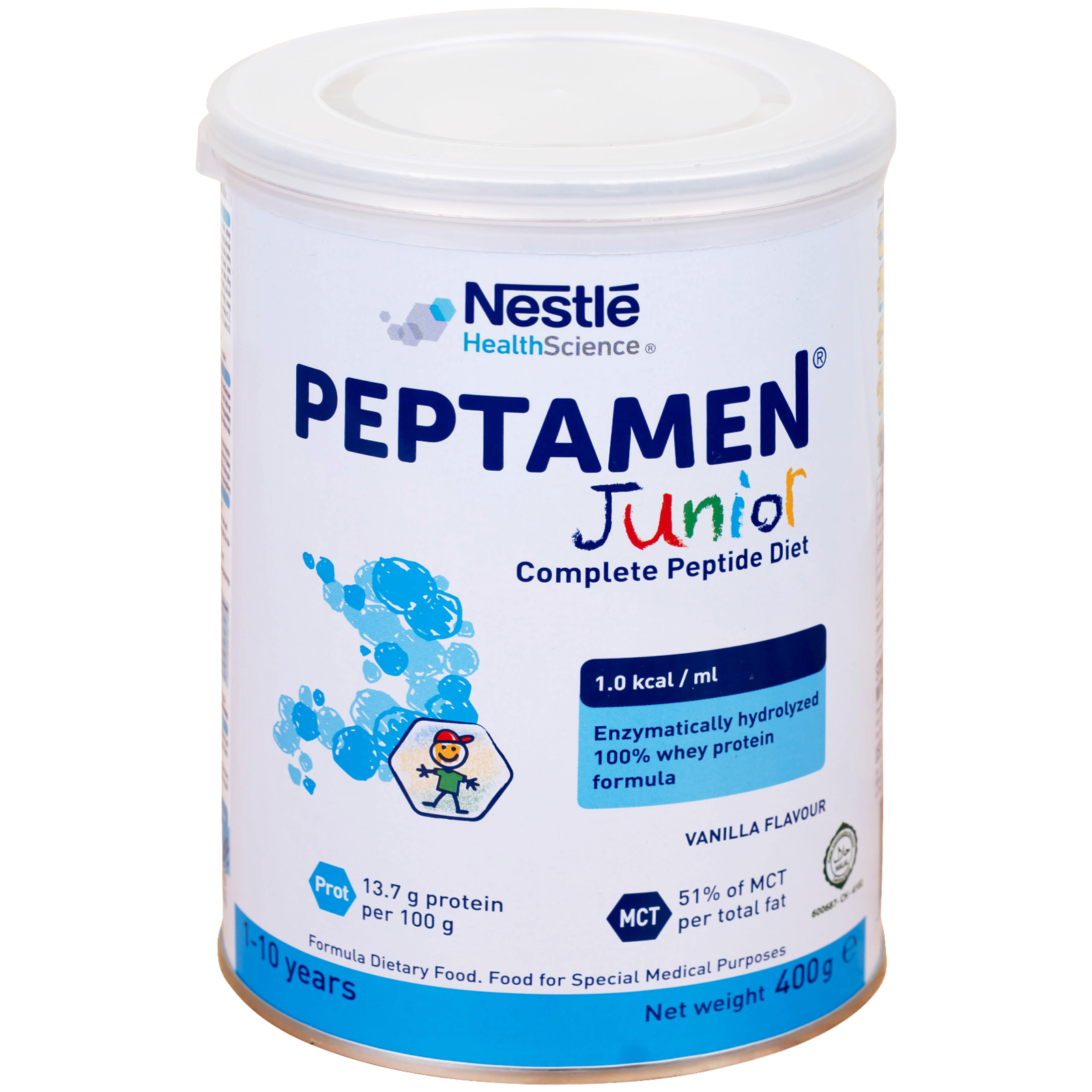 Hình ảnh Sữa Peptamen Junior Nestlé bổ sung dinh dưỡng chuyên biệt cho bệnh nhi suy yếu trên 1 tuổi (400g)