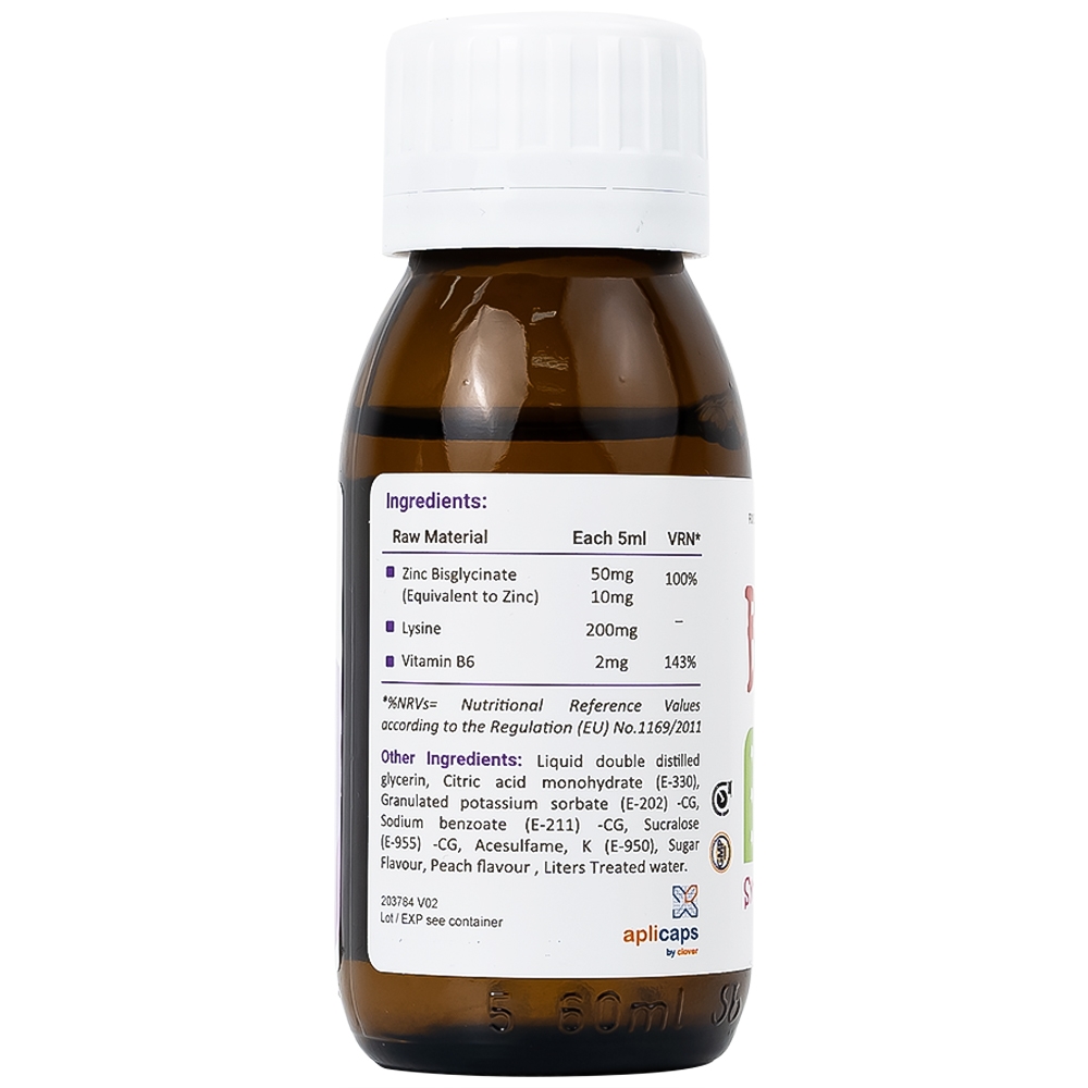 Hình ảnh Siro Biolizin tăng cường sức đề kháng cho cơ thể (50ml)