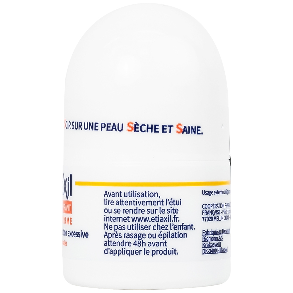 Hình ảnh Lăn khử mùi EtiaXil Detranspirant Aisselles Peaux Normales đặc trị khử mùi hôi cho vùng da dưới cánh tay (15ml)