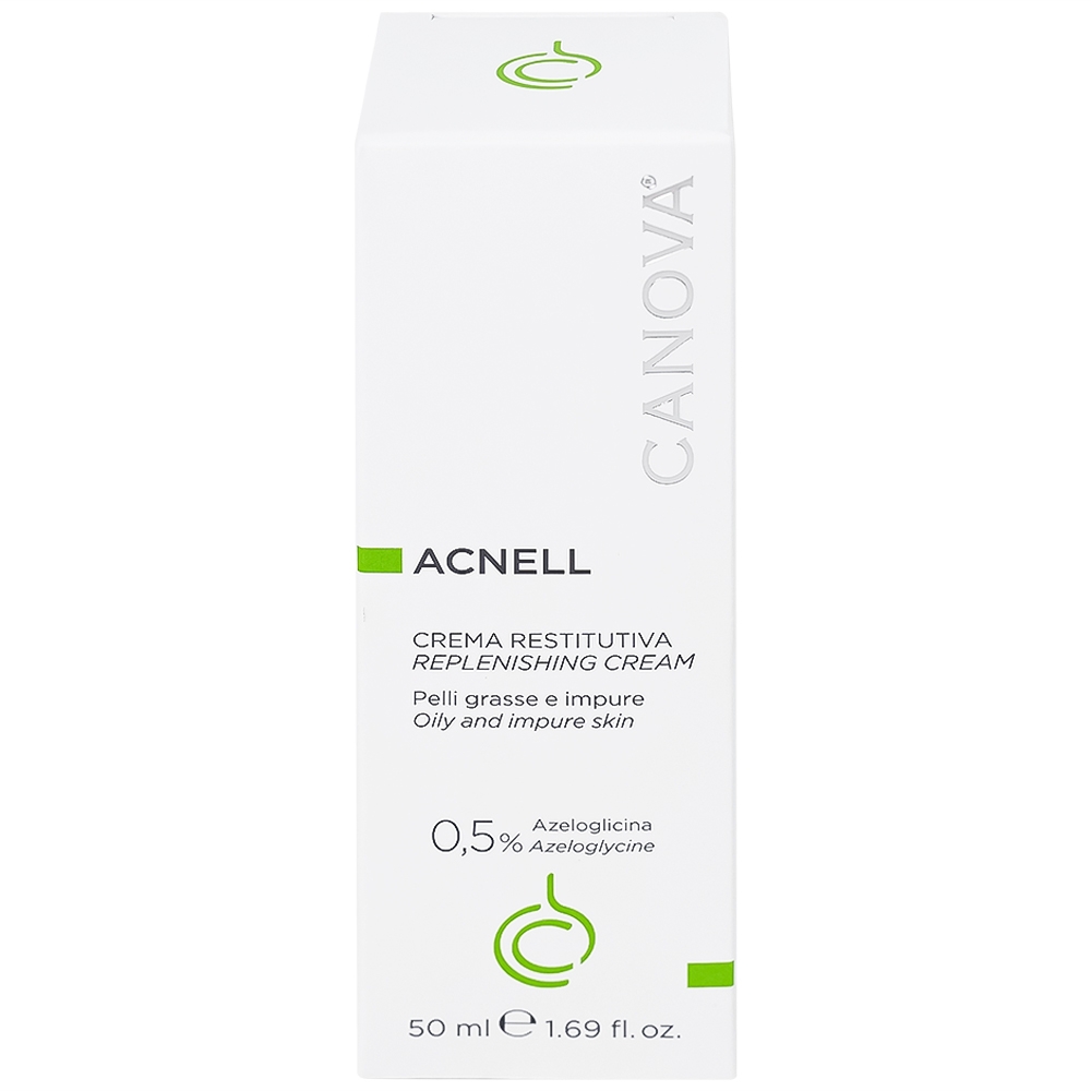 Hình ảnh Kem ngừa mụn ban đêm Canova Acnell Sifarma giúp ngăn ngừa hình thành mụn trứng cá và mụn đầu đen (50ml)