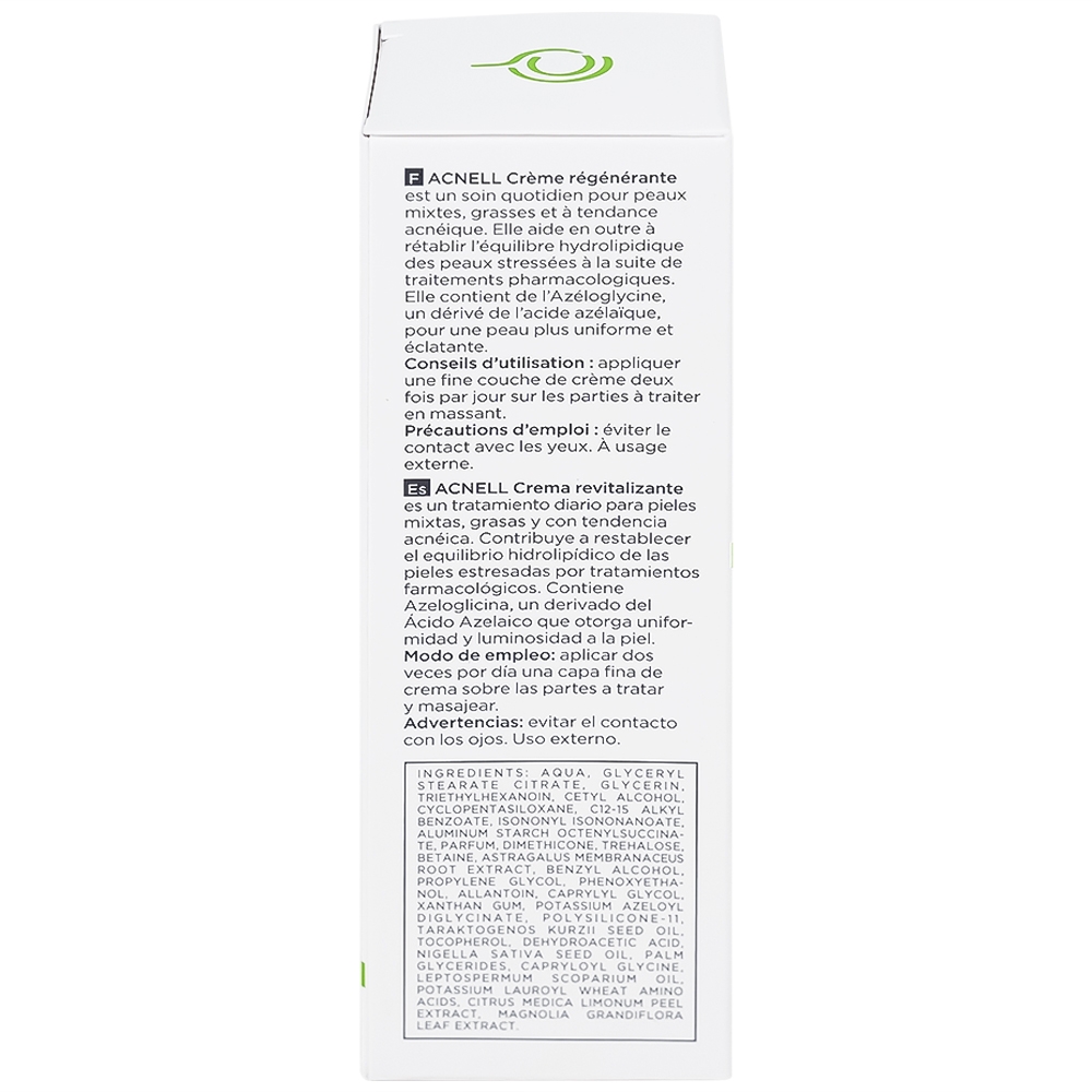 Hình ảnh Kem ngừa mụn ban đêm Canova Acnell Sifarma giúp ngăn ngừa hình thành mụn trứng cá và mụn đầu đen (50ml)