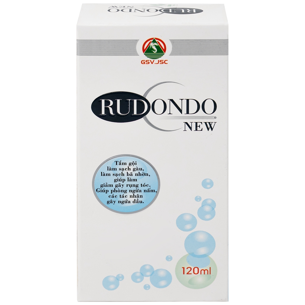 Hình ảnh Dầu gội Rudondo New Quang Xanh giúp sạch gầu, giảm nấm, dầu nhờn da dầu (120ml)
