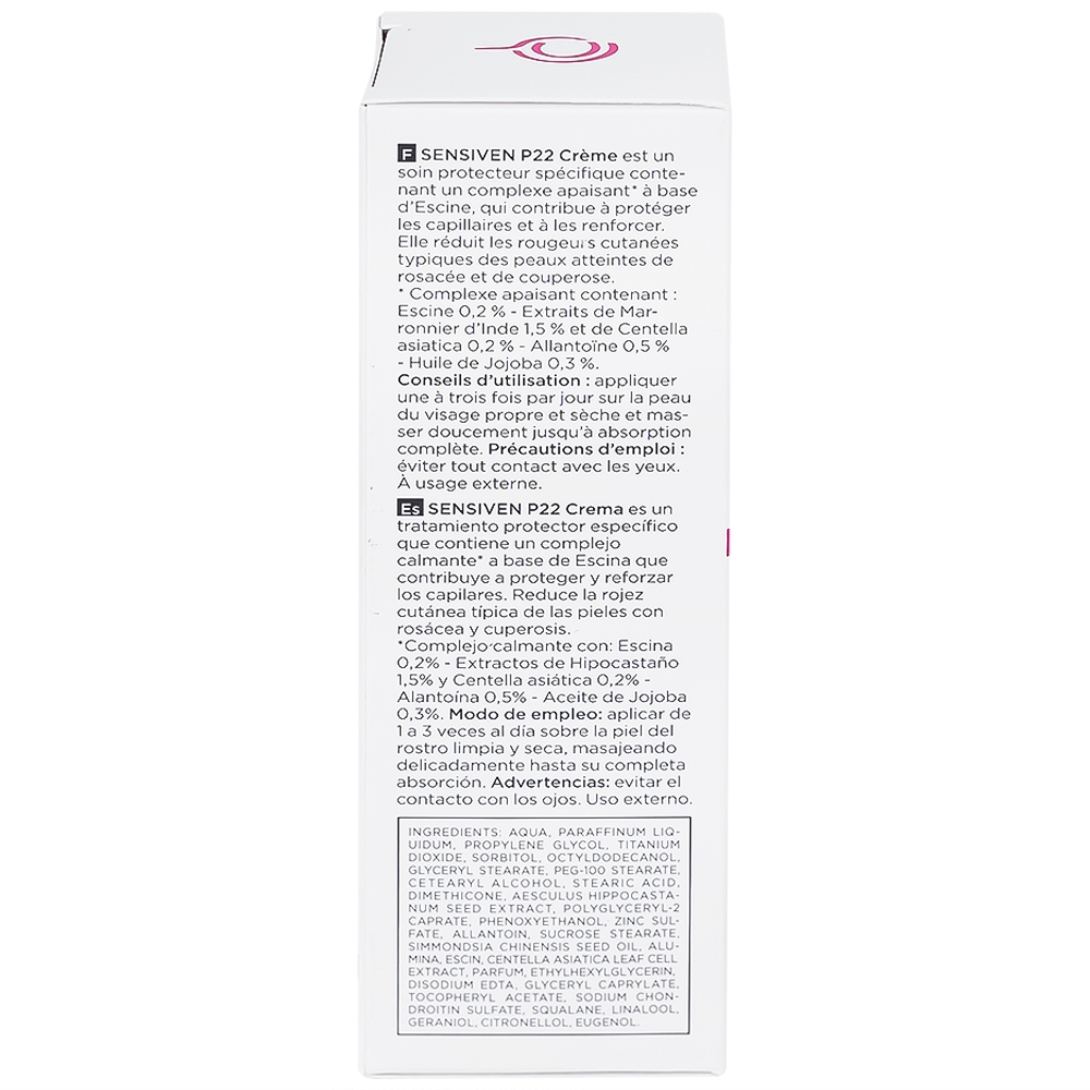 Hình ảnh Kem Canova Sensive P22 Sifarma làm dịu da, dưỡng ẩm cho da nhạy cảm (50ml)