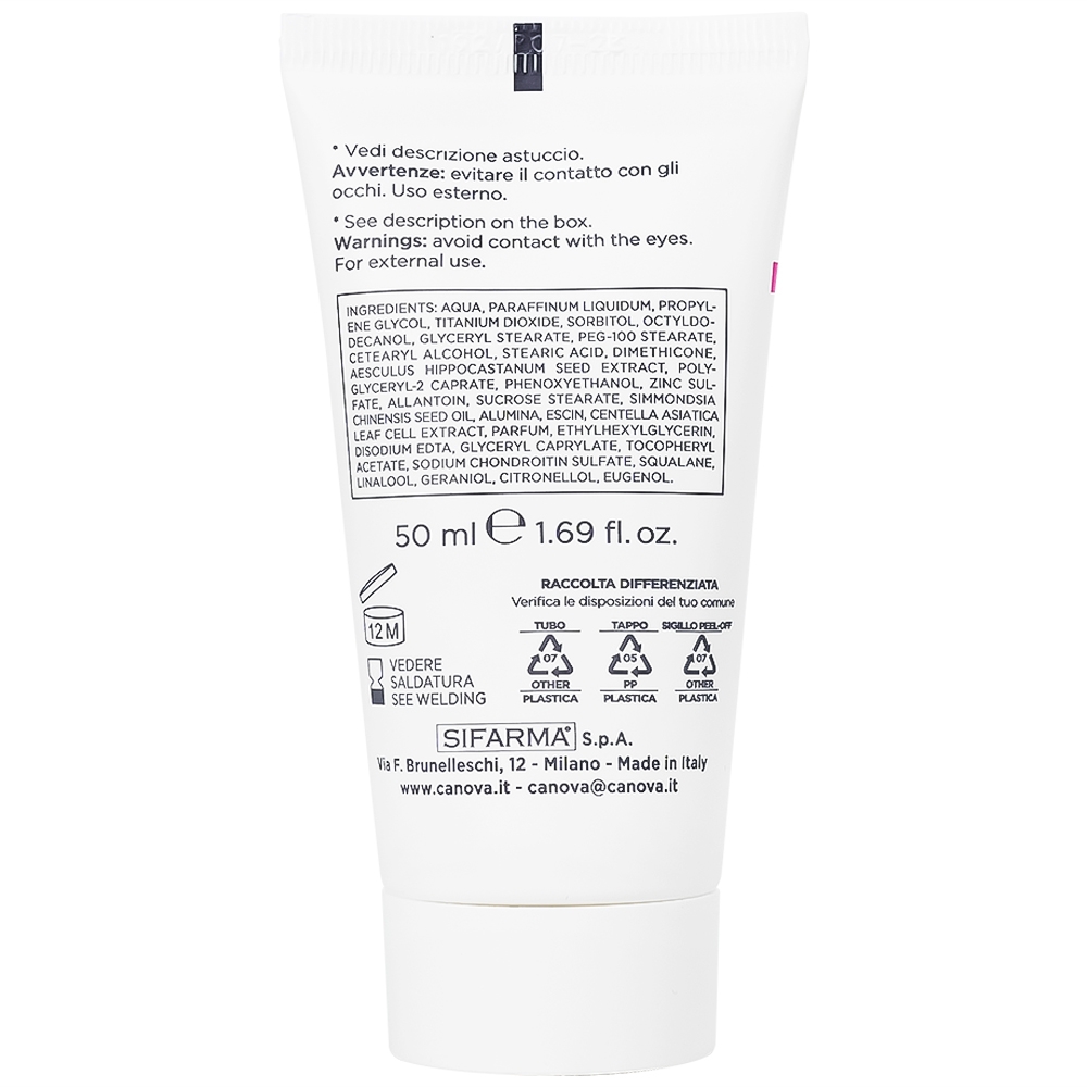 Hình ảnh Kem Canova Sensive P22 Sifarma làm dịu da, dưỡng ẩm cho da nhạy cảm (50ml)