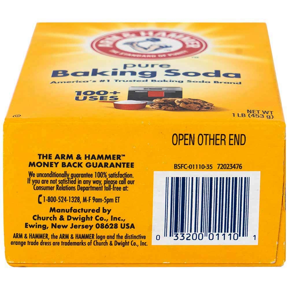 Hình ảnh Bột nổi Baking Soda ARM & Hammer dùng làm chất ổn định (453g)