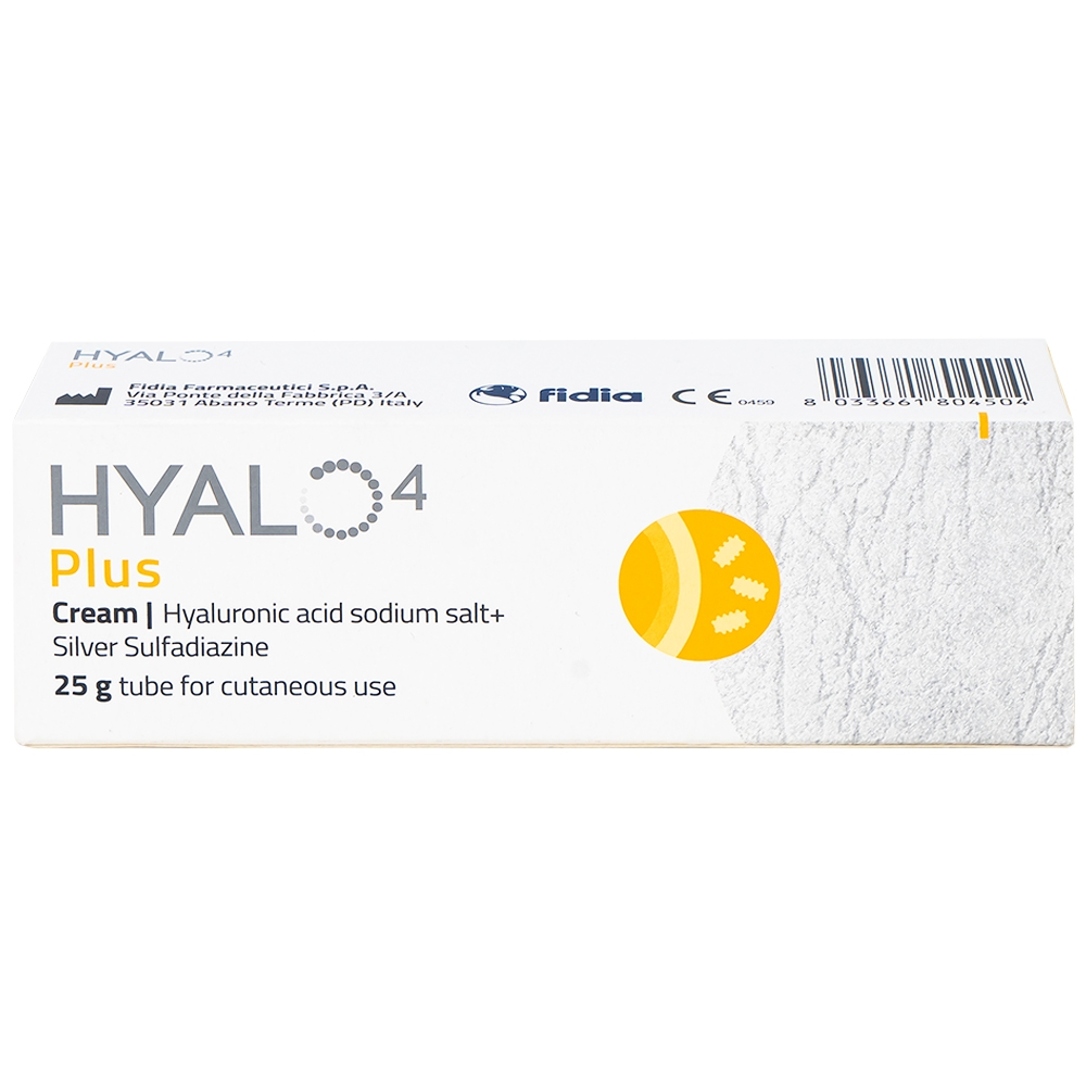 Hình ảnh Kem Hyalo4 Plus điều trị các tổn thương da (25g)
