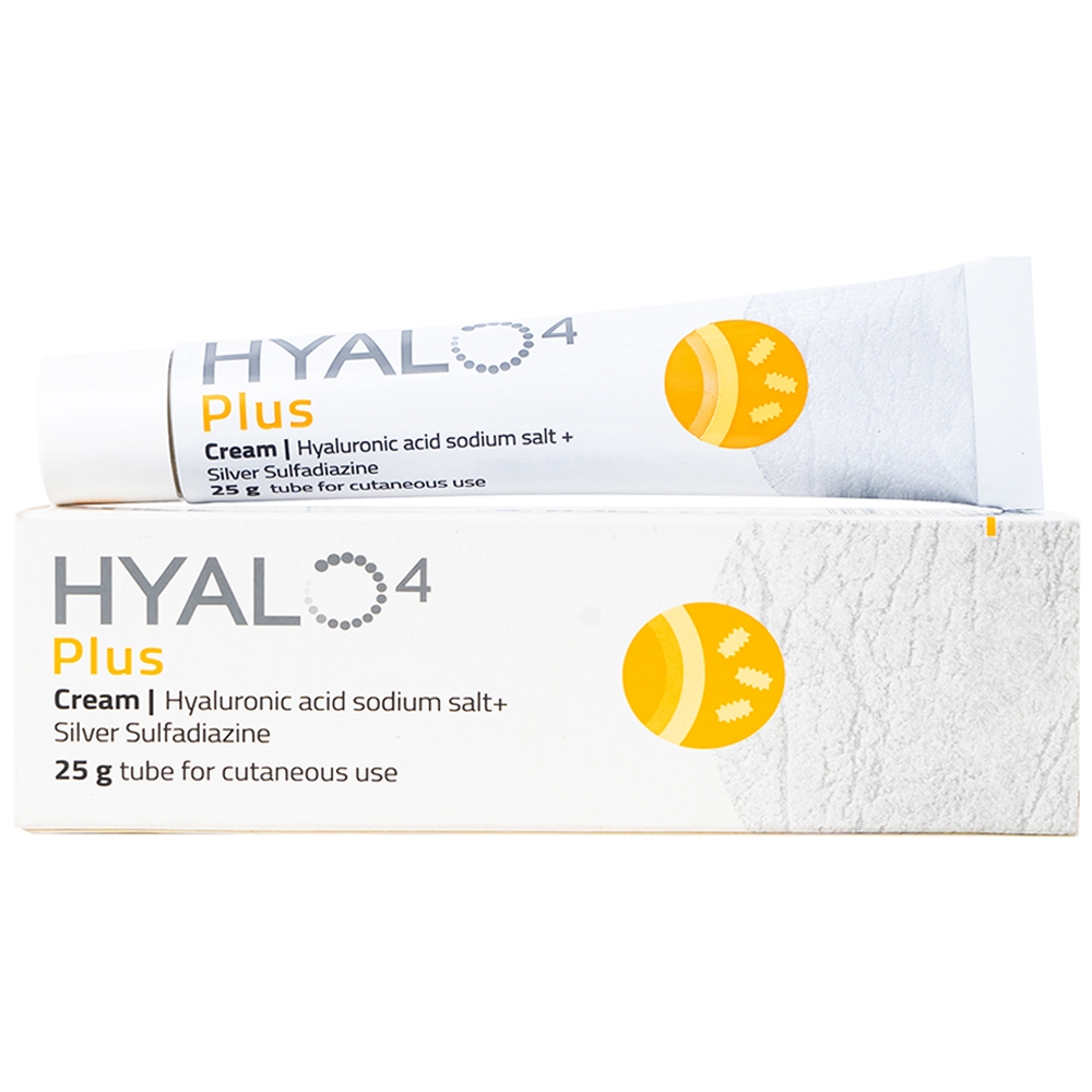 Hình ảnh Kem Hyalo4 Plus điều trị các tổn thương da (25g)