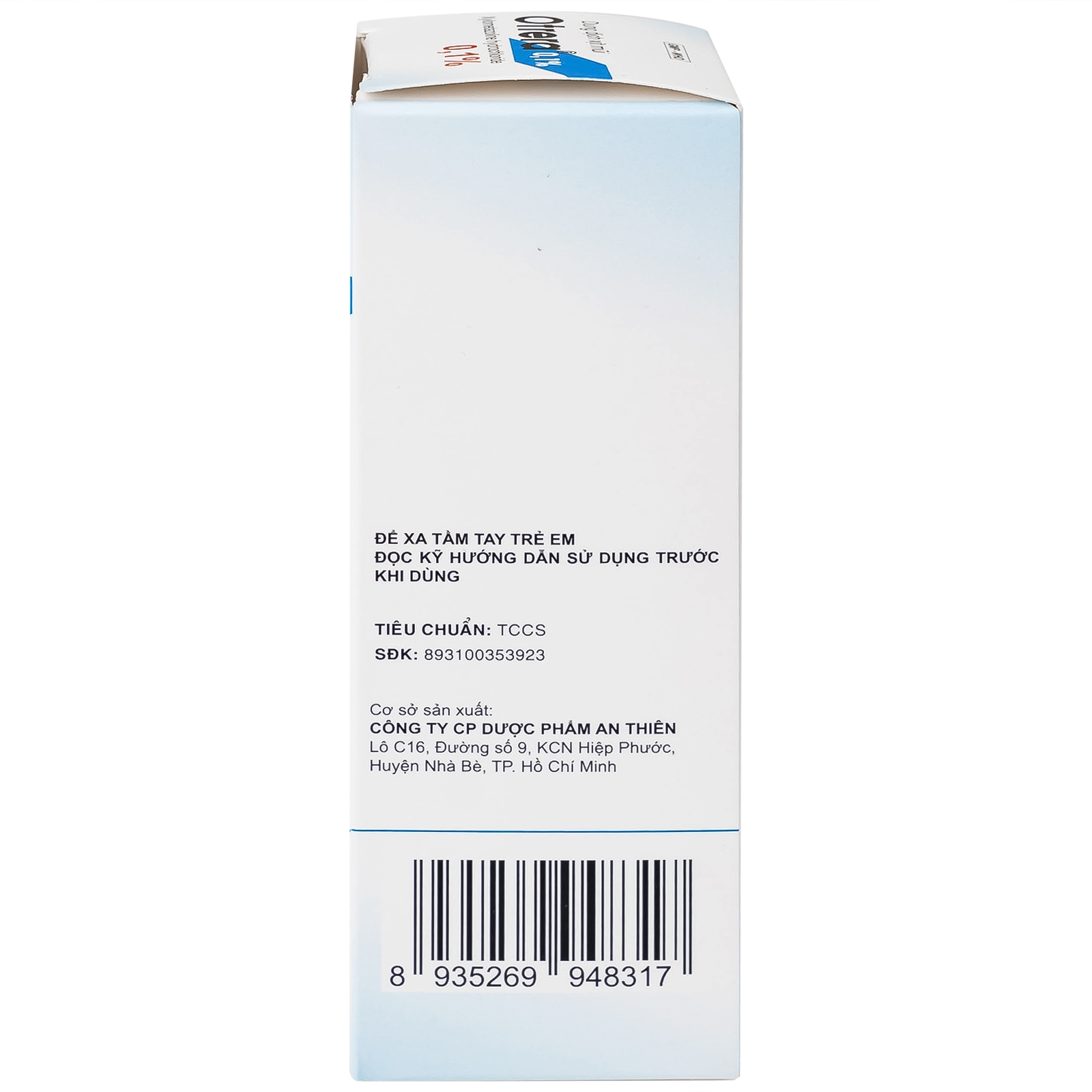 Hình ảnh Dung dịch xịt mũi Otrera 0.1% An Thiên giảm nghẹt mũi và sung huyết mũi (10ml)