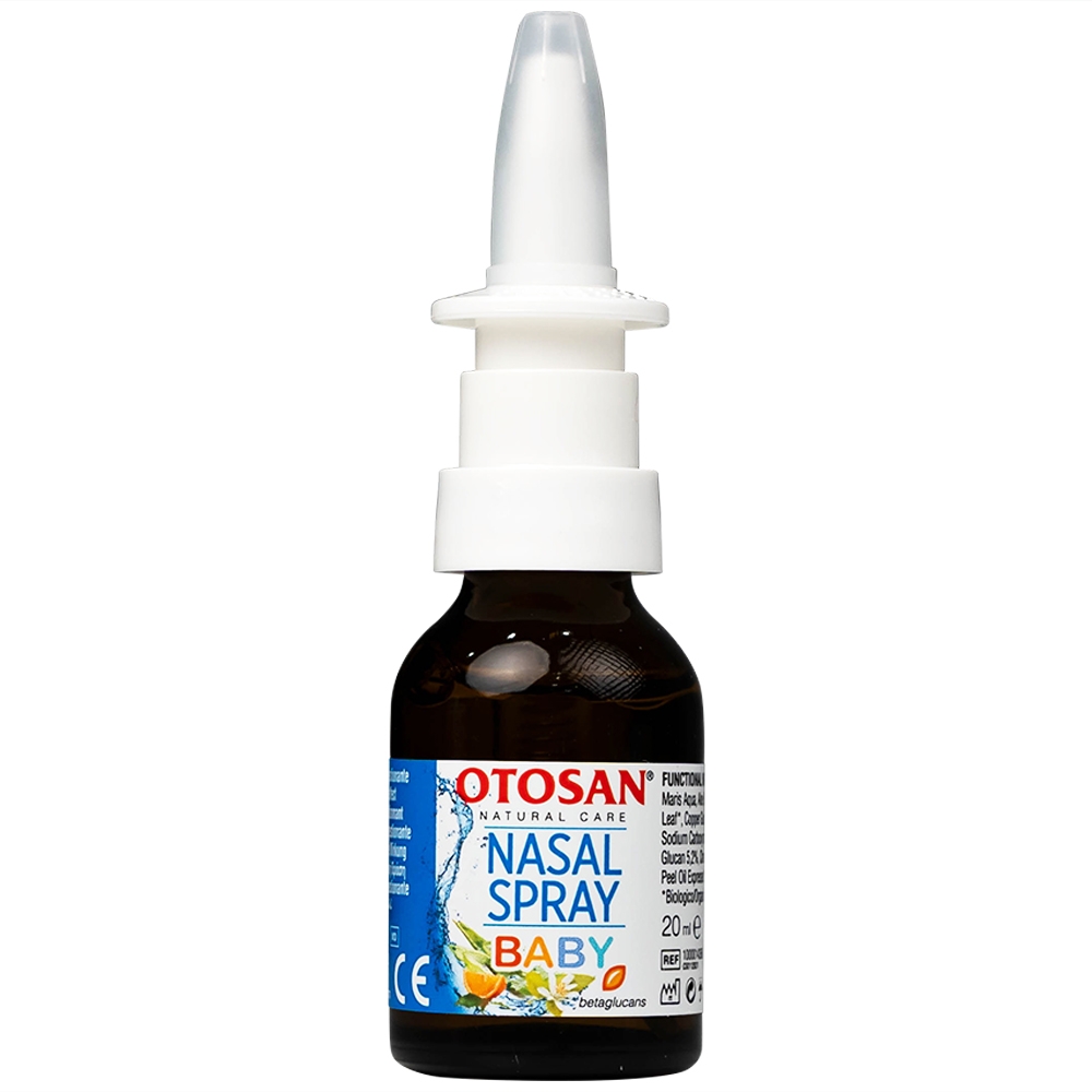 Hình ảnh Xịt mũi Otosan Nasal Spray Baby 20ml hỗ trợ viêm mũi do virus, vi khuẩn, dị ứng