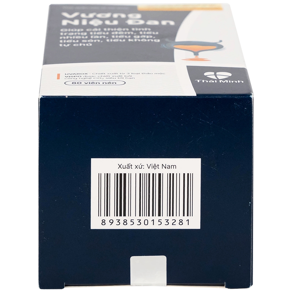 Hình ảnh Viên nén Vương Niệu Đan Thái Minh hỗ trợ giảm tình trạng tiểu đêm, tiểu nhiều lần, tiểu gấp (80 viên)