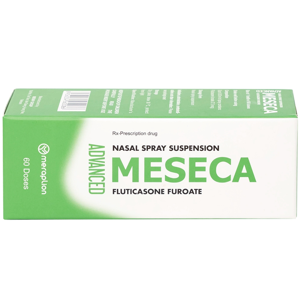 Hình ảnh Thuốc xịt mũi Meseca Advanced Merap điều trị các triệu chứng chảy nước mũi, sung huyết mũi, ngứa mũi (60 liều)