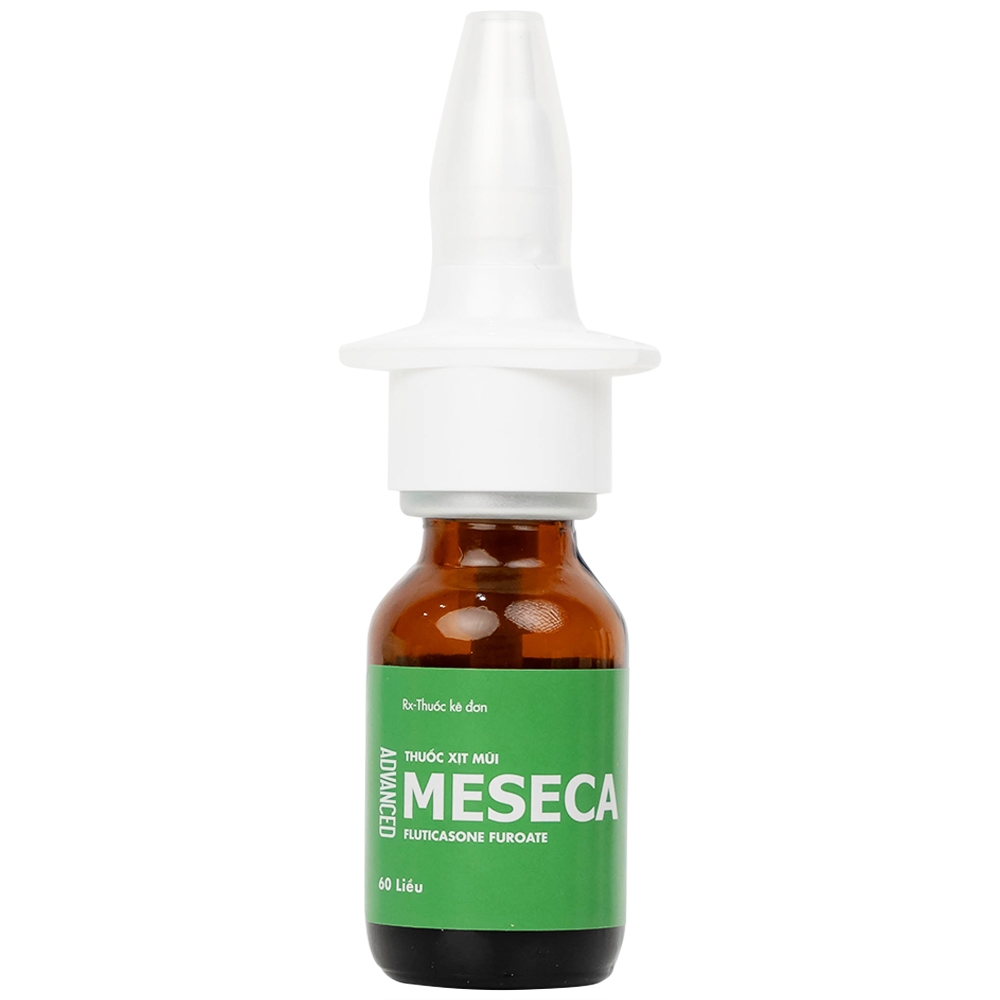 Hình ảnh Thuốc xịt mũi Meseca Advanced Merap điều trị các triệu chứng chảy nước mũi, sung huyết mũi, ngứa mũi (60 liều)