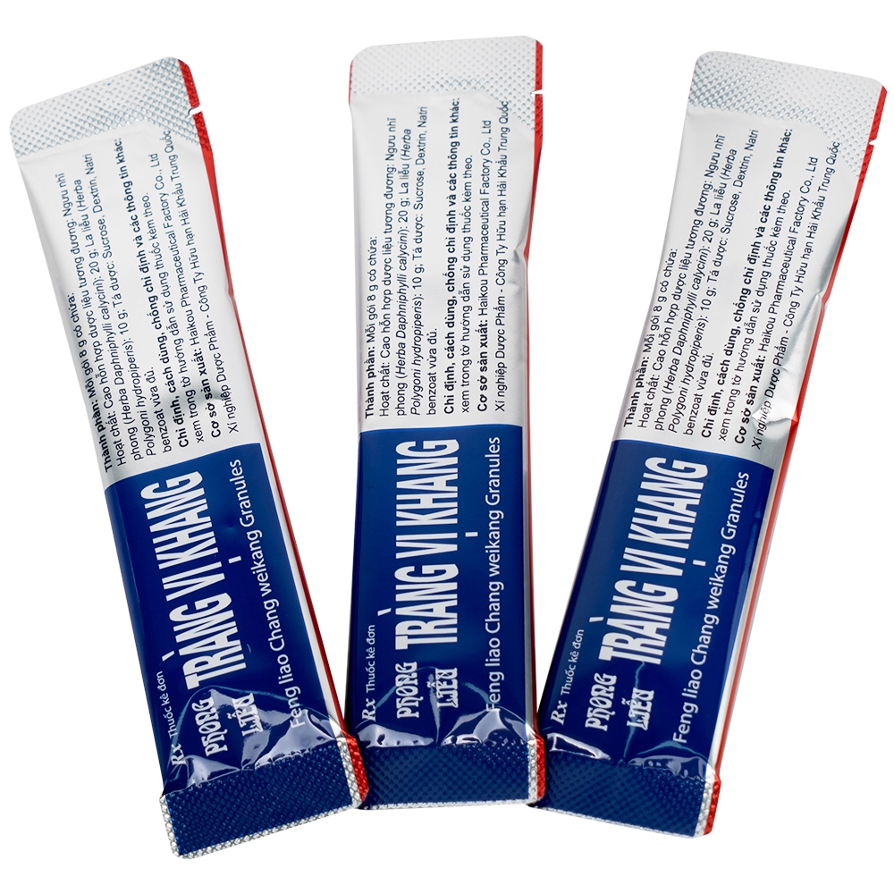 Hình ảnh Cốm Phong Liễu Tràng Vị Khang 8g Haikou điều trị viêm đại tràng mãn tính (6 gói)