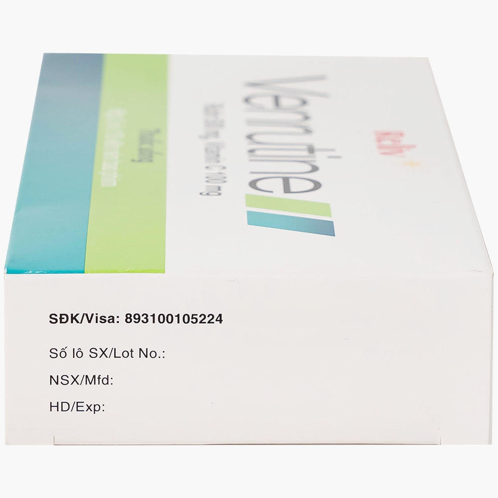 Hình ảnh Thuốc Venrutine Reliv điều trị bệnh trĩ, các chứng xuất huyết dưới da, vết bầm máu (3 vỉ x 10 viên)
