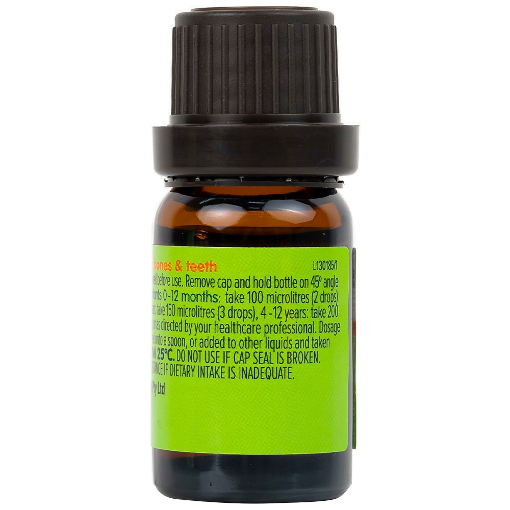 Hình ảnh Siro Brauer Baby Kids D3+k2 High Potency MK-7 Drops 10ml bổ sung vitamin D3 và vitamin K2