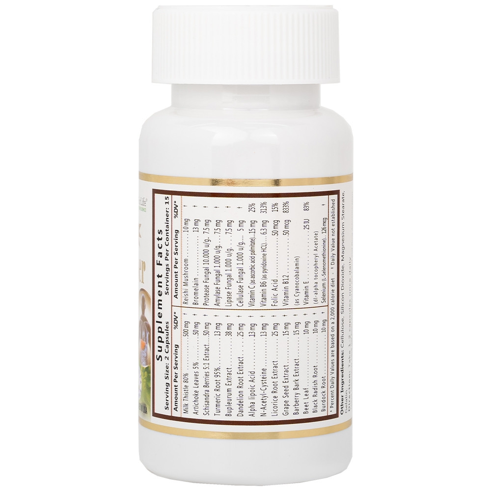 Hình ảnh Viên uống Ultra Liver Cleanser Vitamins For Life hỗ trợ giải độc gan, giúp bảo vệ gan (30 viên)